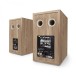 Triangle Borea BR03 Connect Active Speakers (Pair), Light Oak - rear 