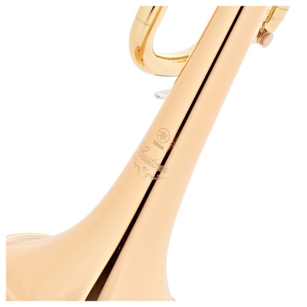 Yamaha YTR 8335RC Commercial Trumpet, Gold Lacquer 6