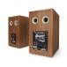 Triangle Borea BR03 Connect Active Speakers (Pair), Oak rear 