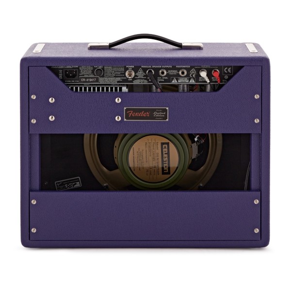 Fender FSR 65 Princeton Reverb, Plum, Celestion Greenback speaker - back