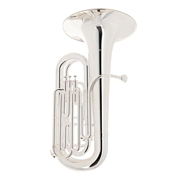 Besson BE187 Prodige Bb Tuba, Silver Plated 1