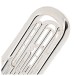 Besson BE187 Prodige Bb Tuba, Silver Plated 6