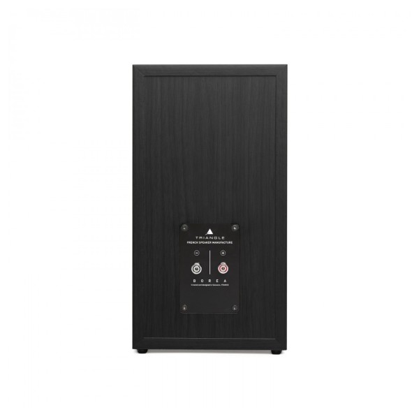 Triangle Borea BR03 Bookshelf Speakers (Pair), Black Ash rear 