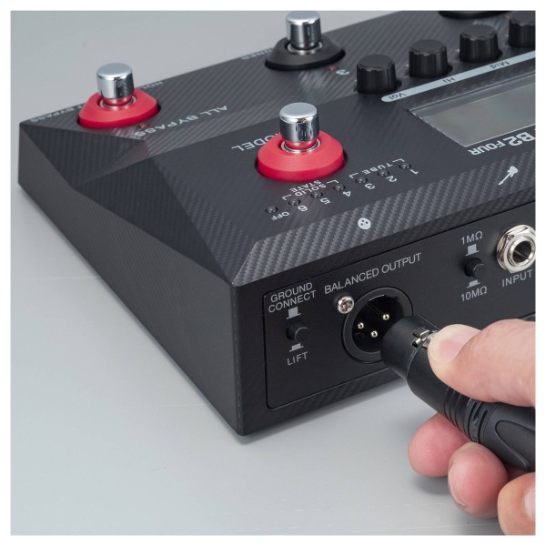 Zoom B2 Four Multi-Effects Processor and Amp Emulator - Lifestyle 3