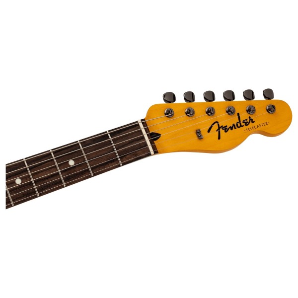 Fender Made in Japan Hybrid II 2026 Collection Telecaster RW, Matte Champagne Mirage - headstock