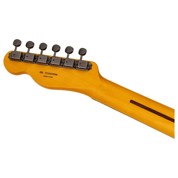 Fender Made in Japan Hybrid II 2026 Collection Telecaster RW, Matte Champagne Mirage - back of headstock