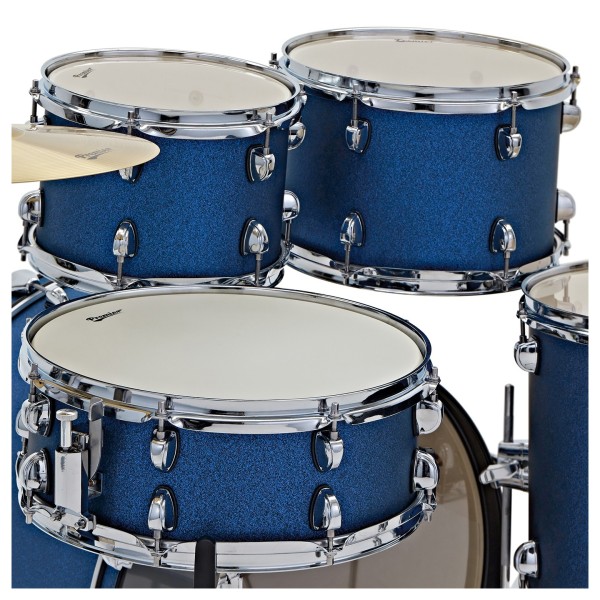 Premier Revolution 20" 5pc Drum Kit Bundle, Blue Stardust