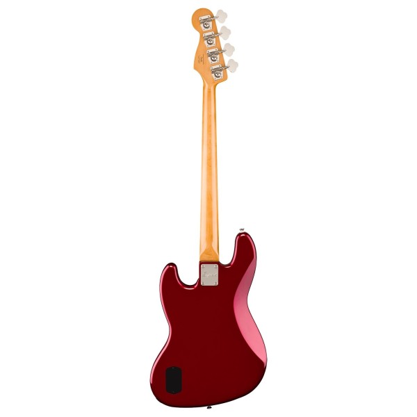 Squier FSR Classic Vibe Active '70s Jazz Bass LRL, Matching Headstock, Candy Apple Red - back