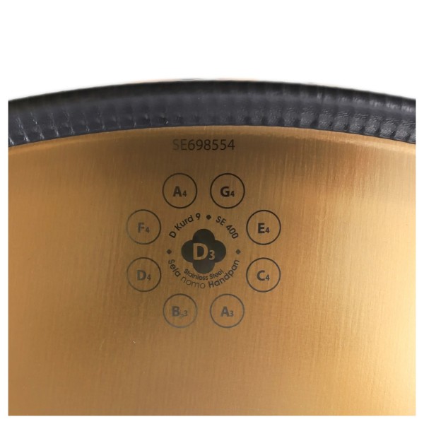 Sela Nomo Stainless Steel Handpan, Kurd 9