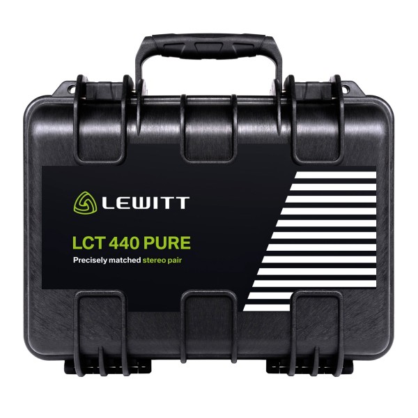 Lewitt LCT 440 PURE Condenser Microphone, Stereo Pair - Case Closed