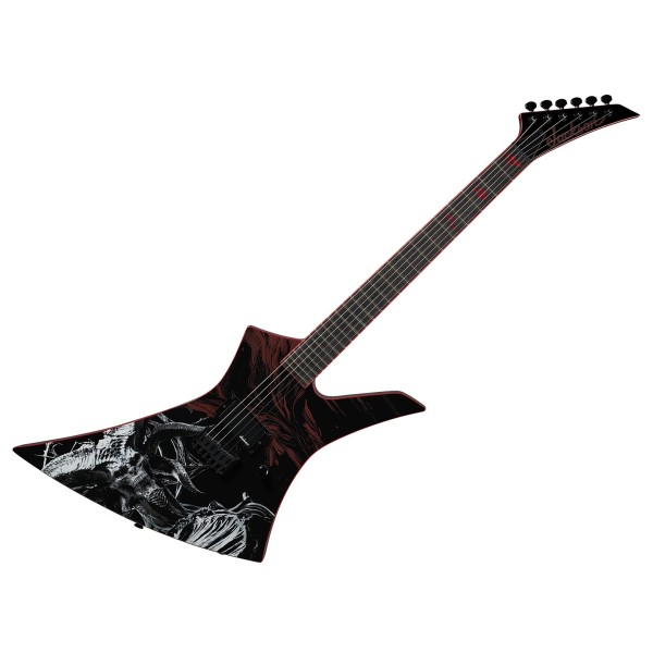 Jackson X Series Limited Edition Kelly KE HT, Diablo | Gear4music