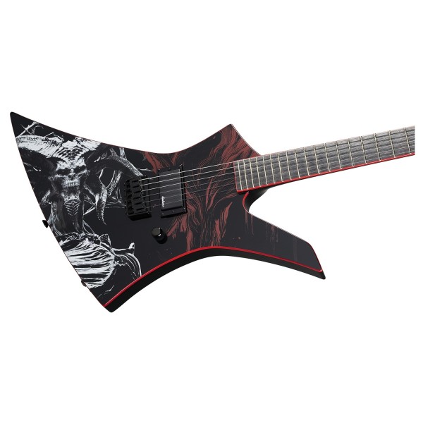 Jackson X Series Limited Edition Kelly KE HT, Diablo at Gear4music