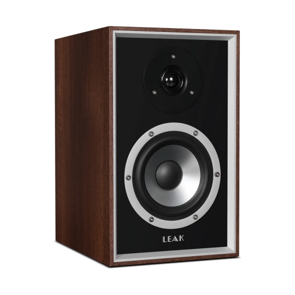 LEAK Sandwich 100 Bookshelf Speakers, Walnut - right 