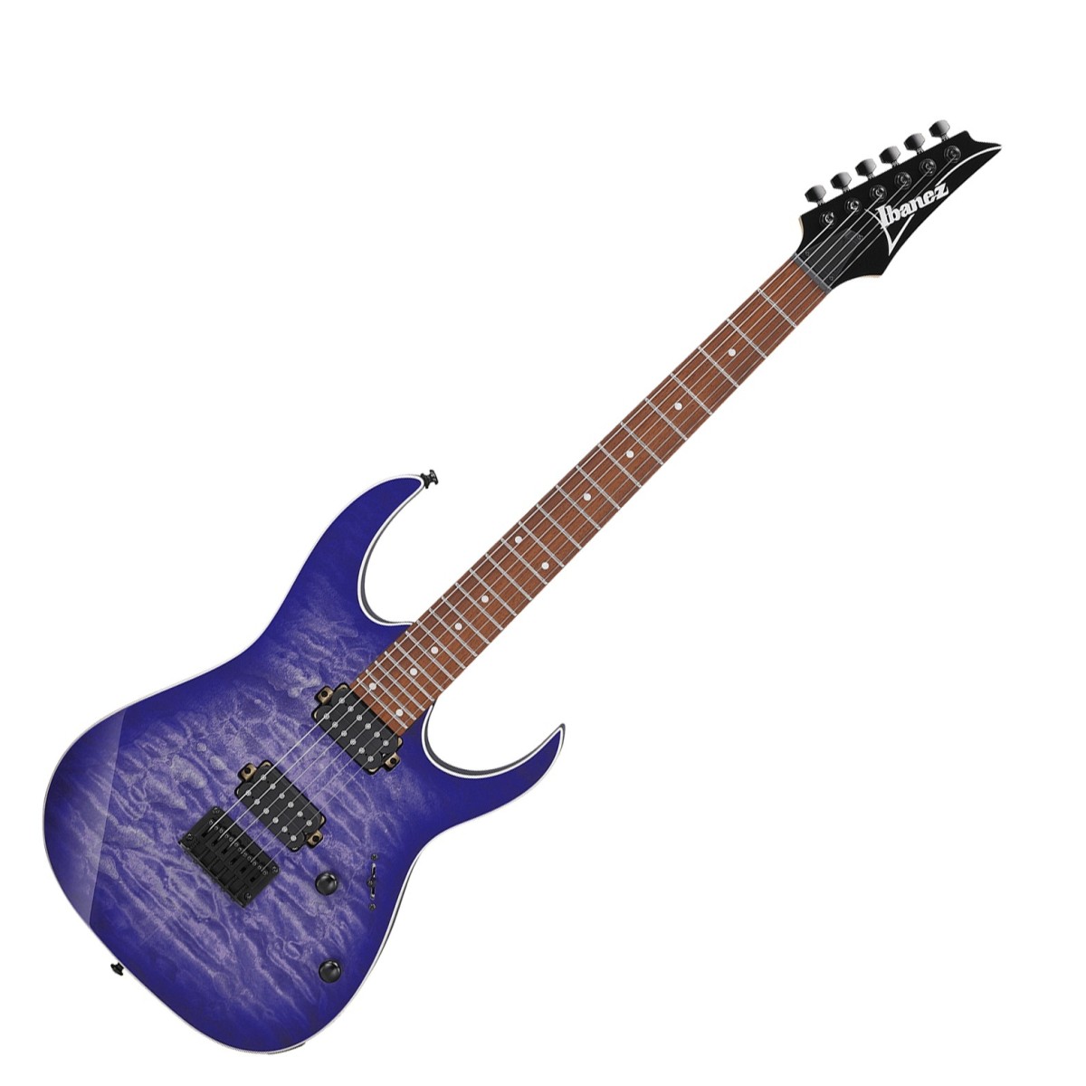 Click to view product details and reviews for Ibanez Rg421qm Cerulean Blue Burst.