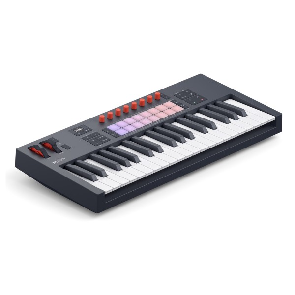 Novation FLkey MK2 37 MIDI Keyboard for FL Studio - Angled 2