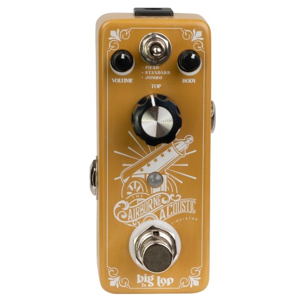 Big Top Fx Airborne Acoustic Simulator Pedal