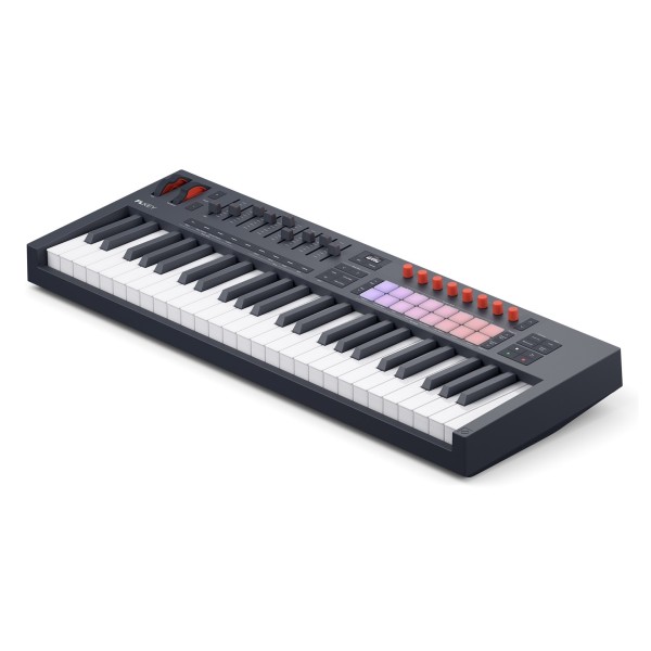 Novation FLkey MK2 49-Note MIDI Keyboard for FL Studio - Angled