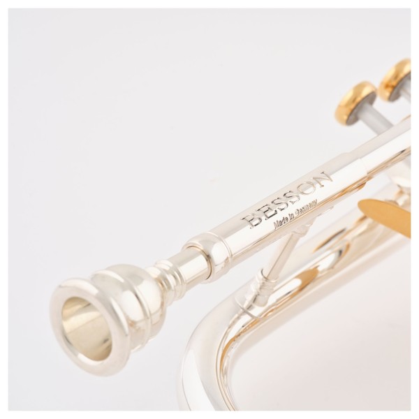 Besson Prestige BE2029 Cornet, Silver Plated 7