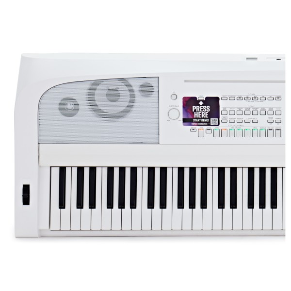 Yamaha DGX 670 Digital Piano, White