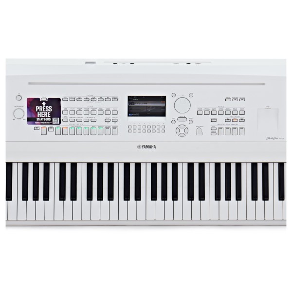 Yamaha DGX 670 Digital Piano, White