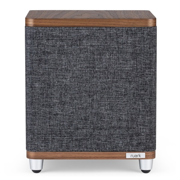 Ruark Audio RS1 Subwoofer, Walnut - front angle 