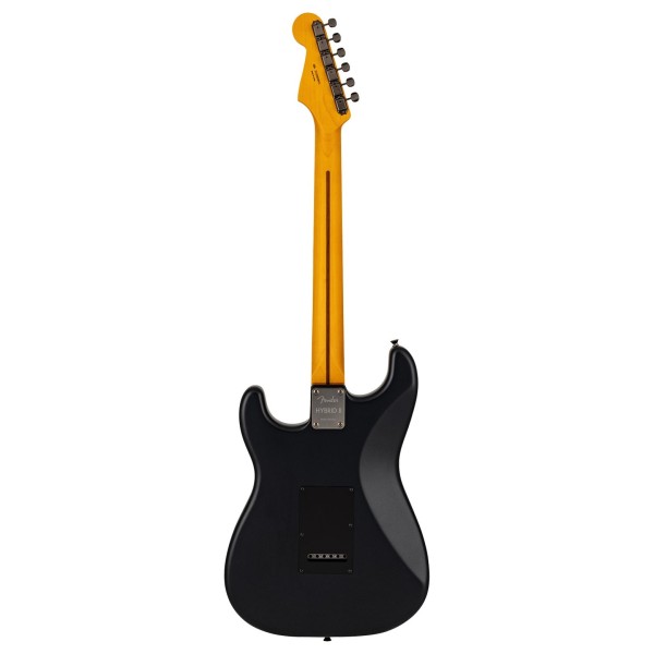 Fender Made in Japan Hybrid II 2026 Collection Stratocaster RW, Matte Phantom Black - back