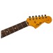 Fender Made in Japan Hybrid II 2026 Collection Jazzmaster RW, Matte Phantom Black - headstock