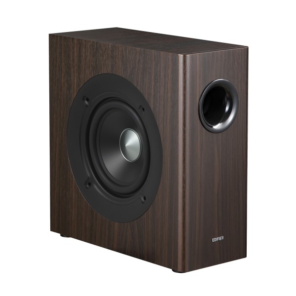 Edifier T5s Powered Subwoofer, Brown - mai n