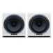 Avantone Mixcube Active Studio Monitor, White (Pair) - Bundle