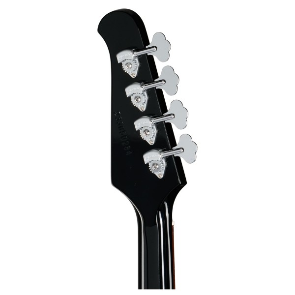 Gibson Thunderbird, Ebony - back of headstock