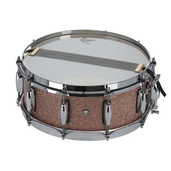 Gretsch Renown Maple 14"x5.5" Snare Drum, Champagne Sparkle