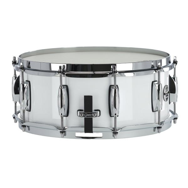 Gretsch Renown Maple 14"x5.5" Snare Drum, Piano White