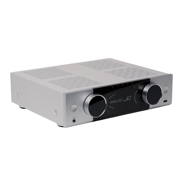 Onkyo Muse Y-40 Network Integrated Amplifier, Silver - right 