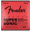 Fender 350R Stainless Steel Ball End Guitar Strings, 10-46