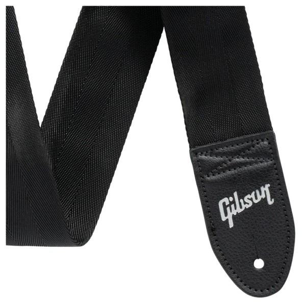 Gibson The Seatbelt (Black) - strap end