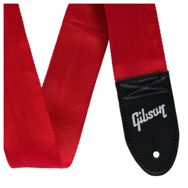 Gibson The Seatbelt (Red) - strap end
