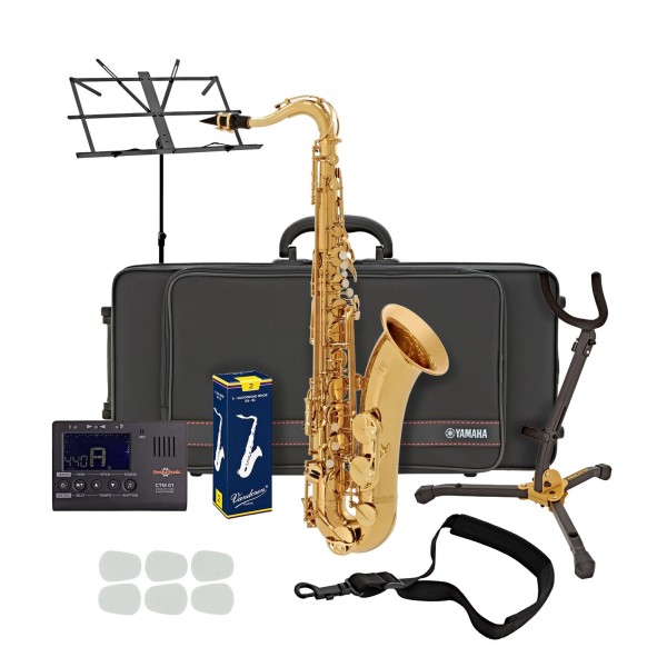 Yamaha YTS 280 Tenor Saxophone Package, Lacquer 1