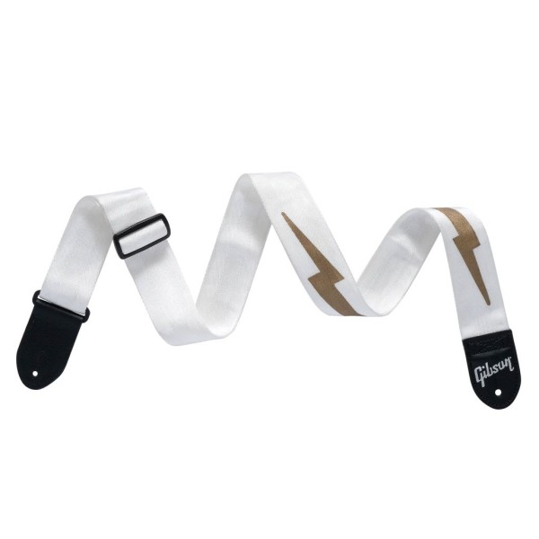 Gibson The Lightning Bolt Seatbelt (White)