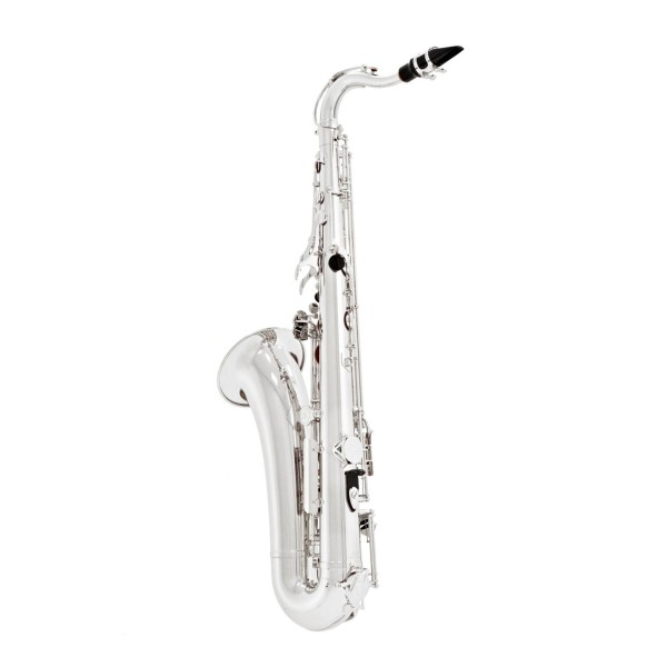 Yamaha YTS280S Student Tenor Saxophone Package, Silver Sax 2