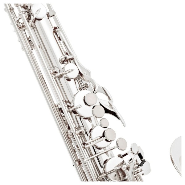 Yamaha YTS280S Student Tenor Saxophone Package, Silver 4