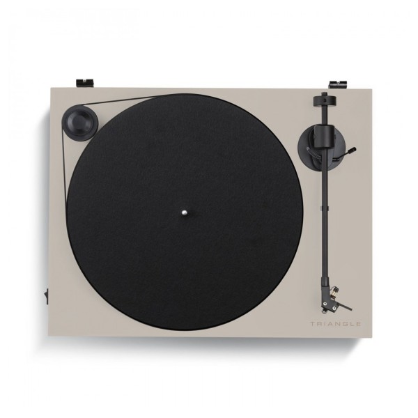 Triangle Turntable, Linen Grey - op 