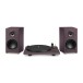 Triangle AIO Twin Active Speakers with Triangle Turntable, Purple