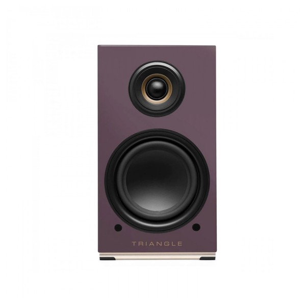 Triangle AIO Twin Active Speakers (Pair), Purple - front 