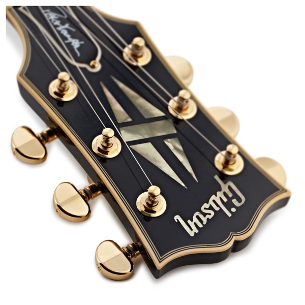 Gibson Custom Peter Frampton "Phenix" Inspired Les Paul Custom VOS #CS402927 - headstock logo
