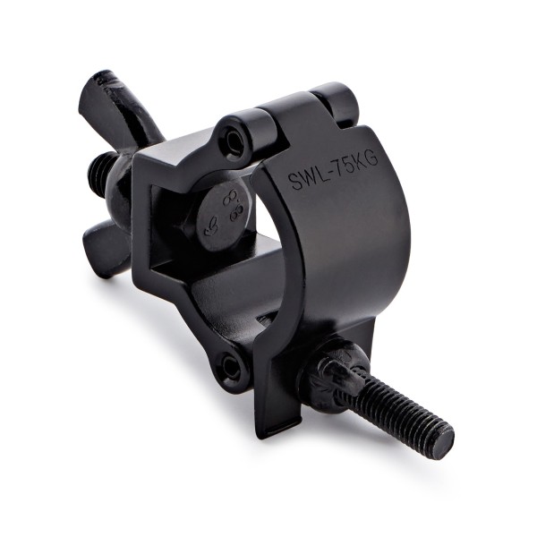 Half Coupler Clamp 32-35mm, Pack of 4, by Gear4music