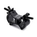 Double Half Coupler Stage Clamps 32-35mm, Pack of 4, by Gear4music