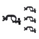 Self Locking Clamp 32-35mm, Pack of 4, by Gear4music