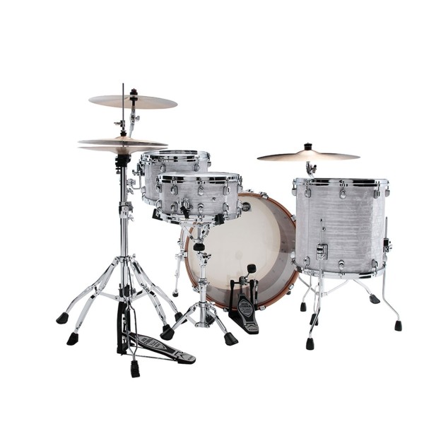 Tama Starclassic LTD Edition Walnut/Birch 24" 3pc Shell Pack, White Pearl