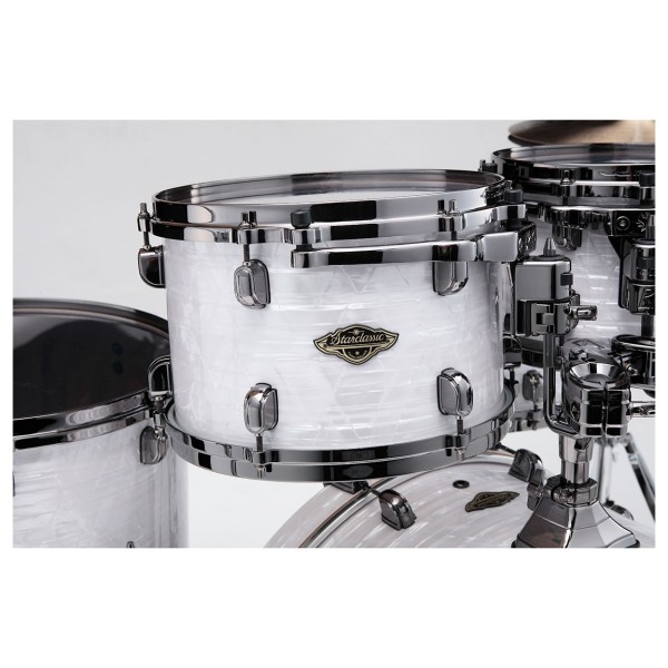 Tama Starclassic LTD Edition Walnut/Birch 22" 4pc Shell Pack, White Pearl