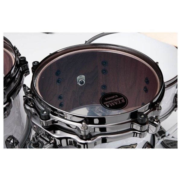 Tama Starclassic LTD Edition Walnut/Birch 22" 4pc Shell Pack, White Pearl